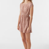 Girl's Mika Lordes Animal Short Sleeve Dress