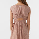 Girl's Mika Lordes Animal Short Sleeve Dress