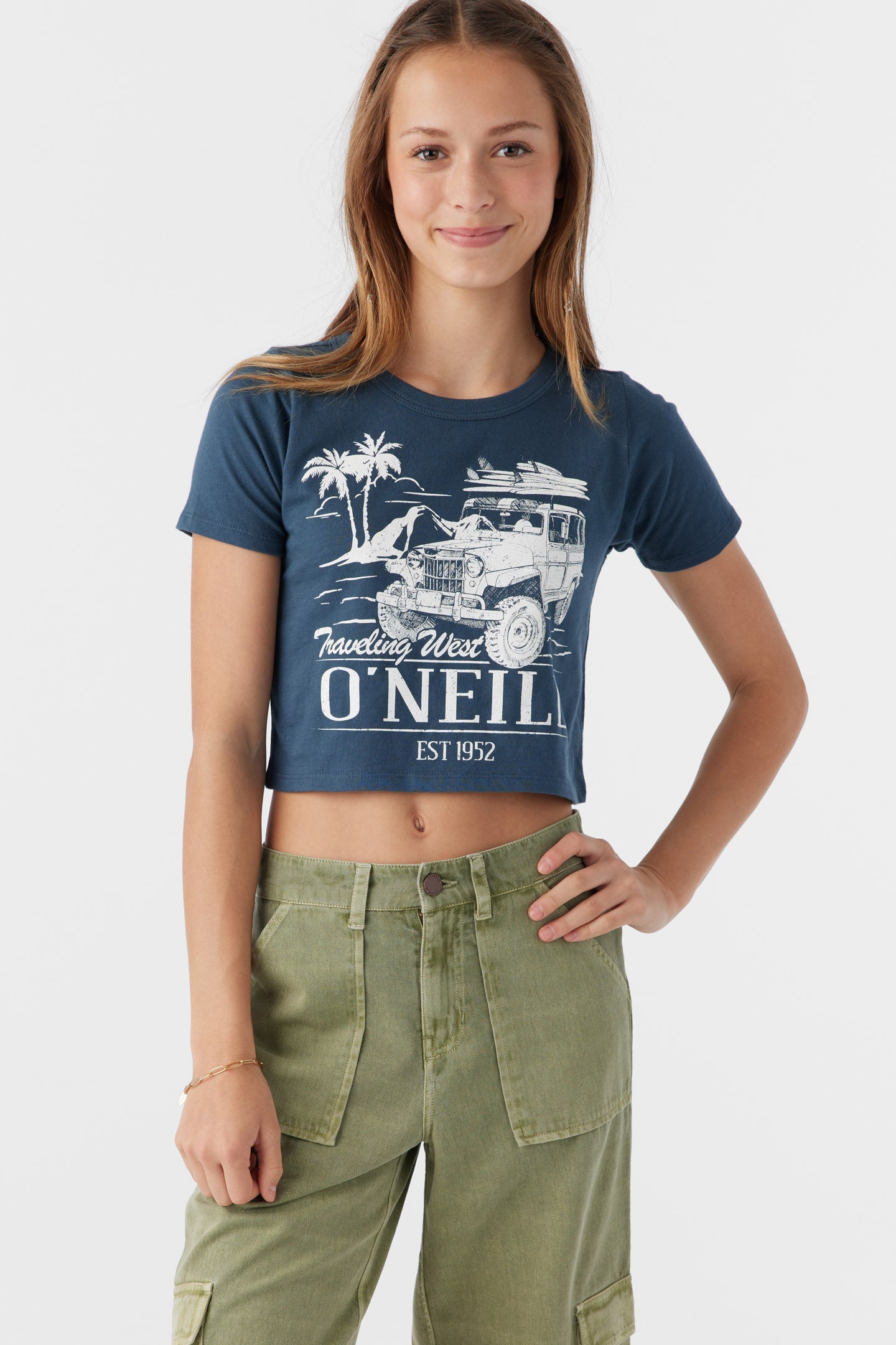 GIRL'S TRAVELING WEST TEE