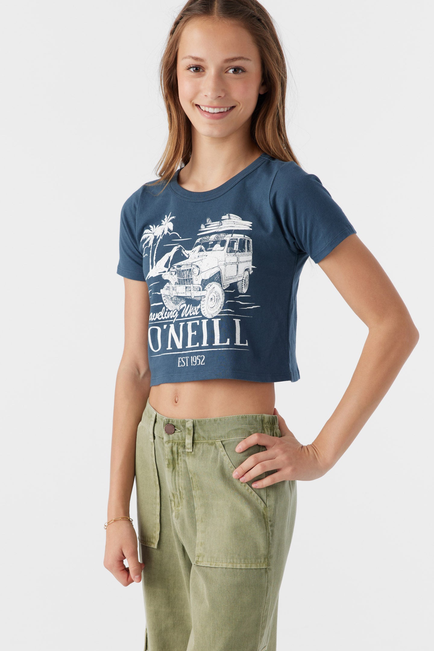 GIRL'S TRAVELING WEST TEE