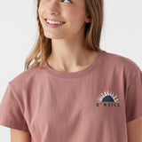 Girl's Sunny Palms Tee