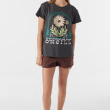 Girl's Moonlit Daisy Tee