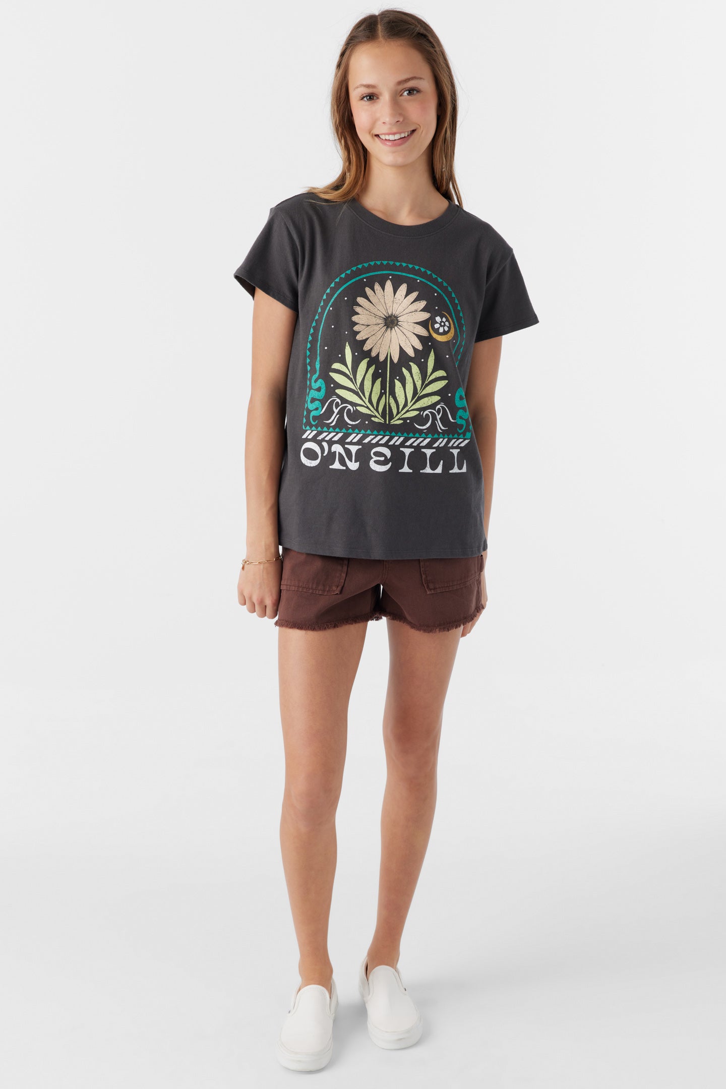 GIRL'S MOONLIT DAISY TEE