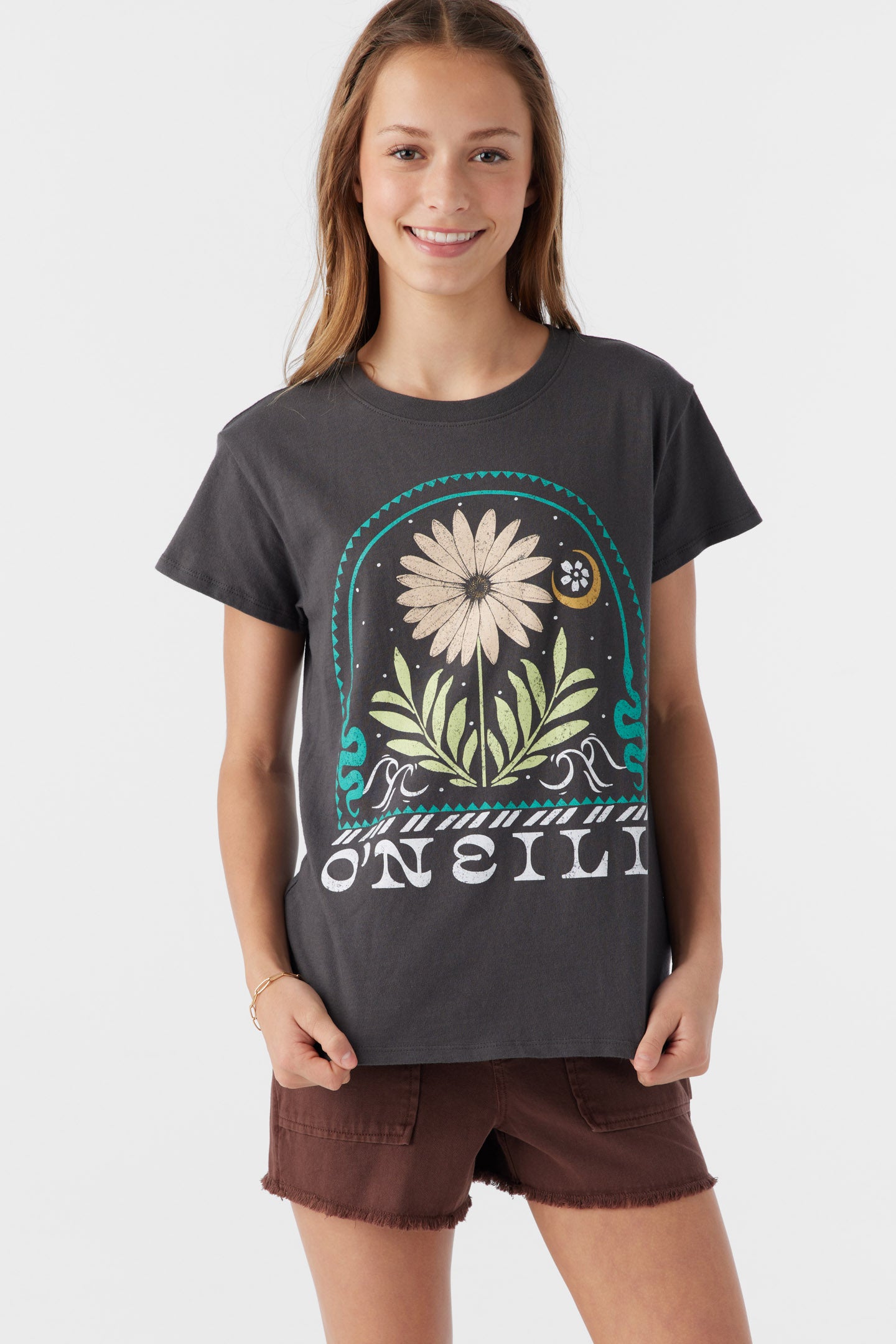 GIRL'S MOONLIT DAISY TEE