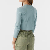 Girl's Flower Trio Long Sleeve Tee