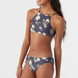 Girl's Kendra Floral Multi-Strap High Neck Top Set