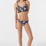 Girl's Kendra Floral Peplum Tri Top Set