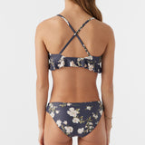 Girl's Kendra Floral Peplum Tri Top Set