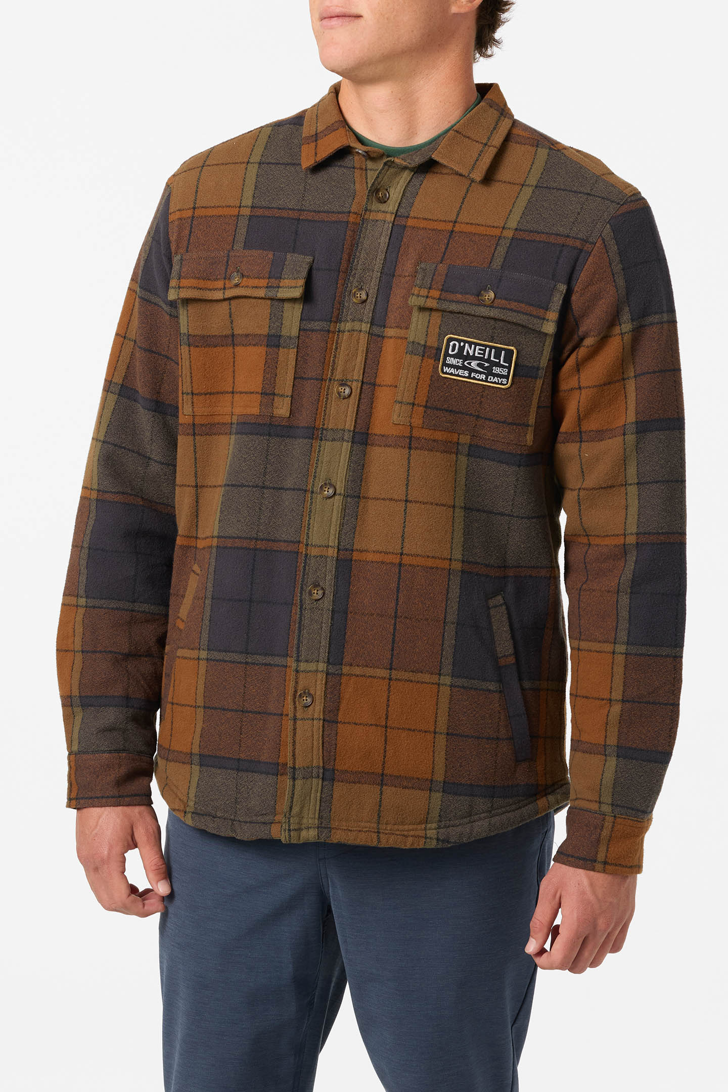 Redmond High Pile Lined Jacket - Dachshund | O'Neill Redmond High Pile Lined Jacket - Dachshund | O'Neill