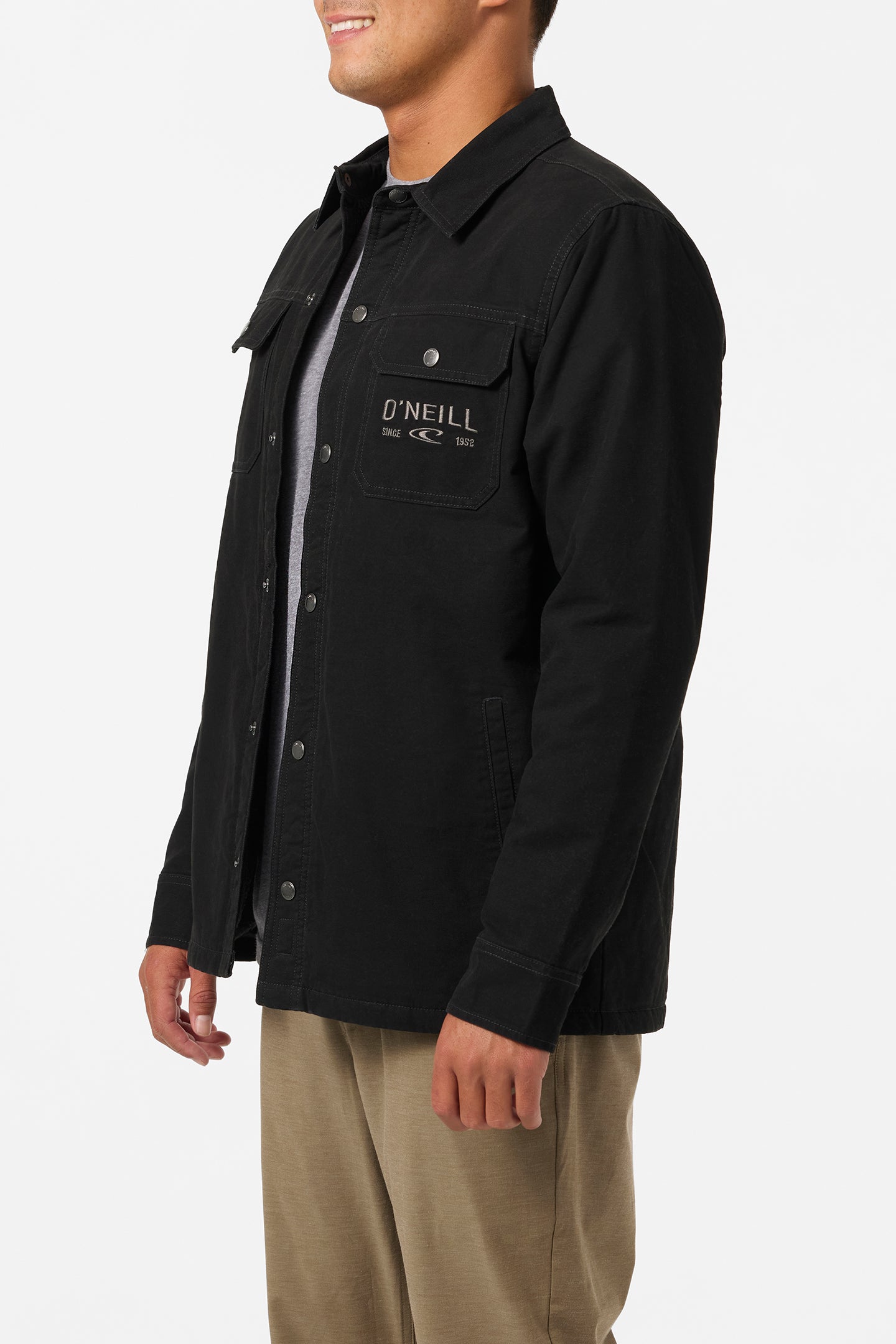 Bronsen High Pile Jacket - Black | O'Neill