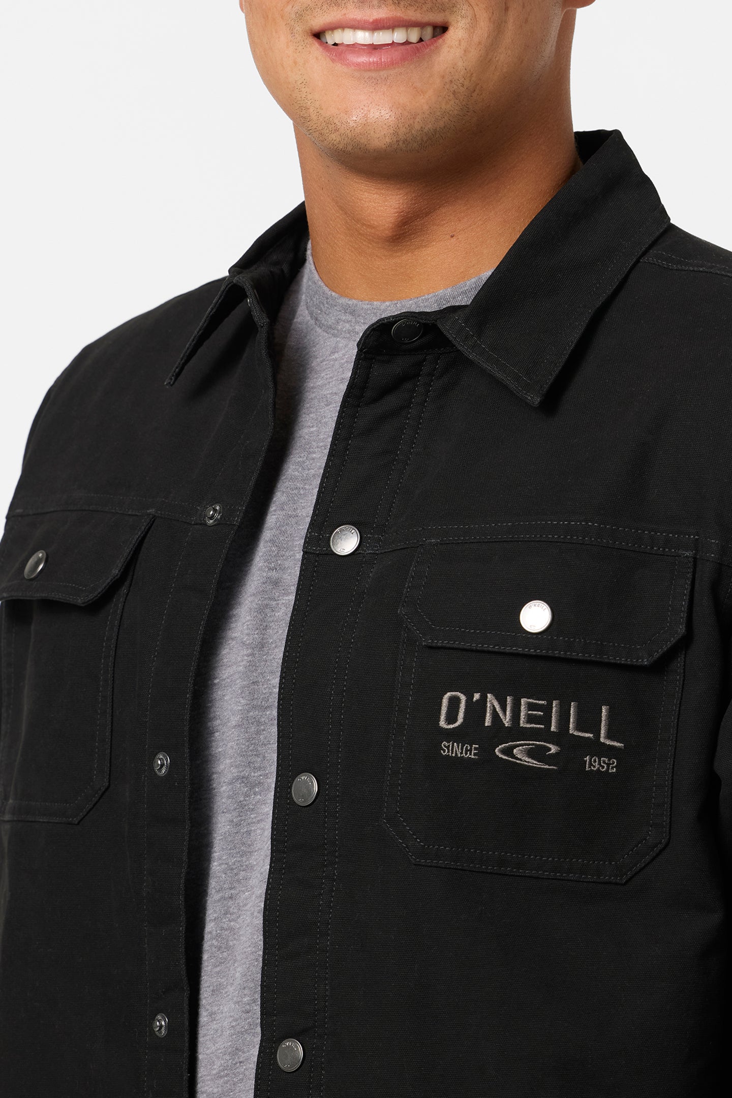 Bronsen High Pile Jacket - Black | O'Neill