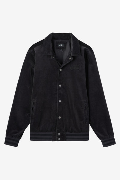 Cowell Cord Bomber Varsity Jacket - Phantom | O'Neill