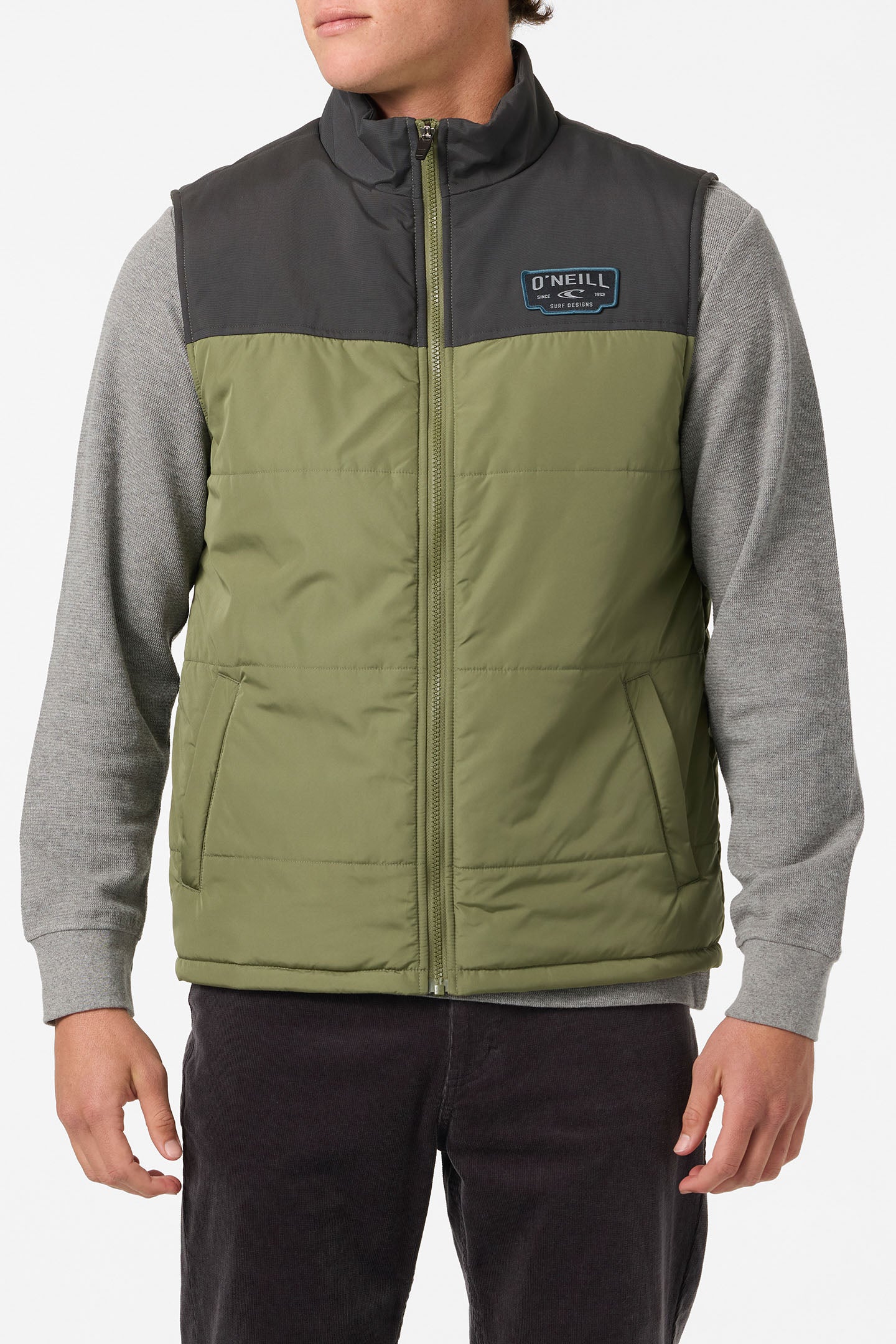 Vista Quilted Vest Jacket - Clover | O'Neill