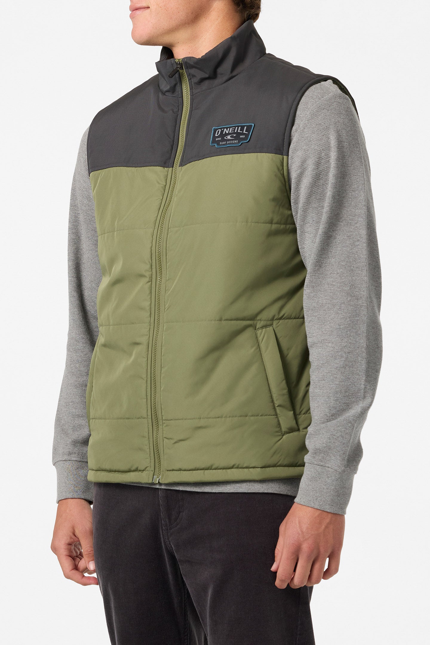 Vista Quilted Vest Jacket - Clover | O'Neill