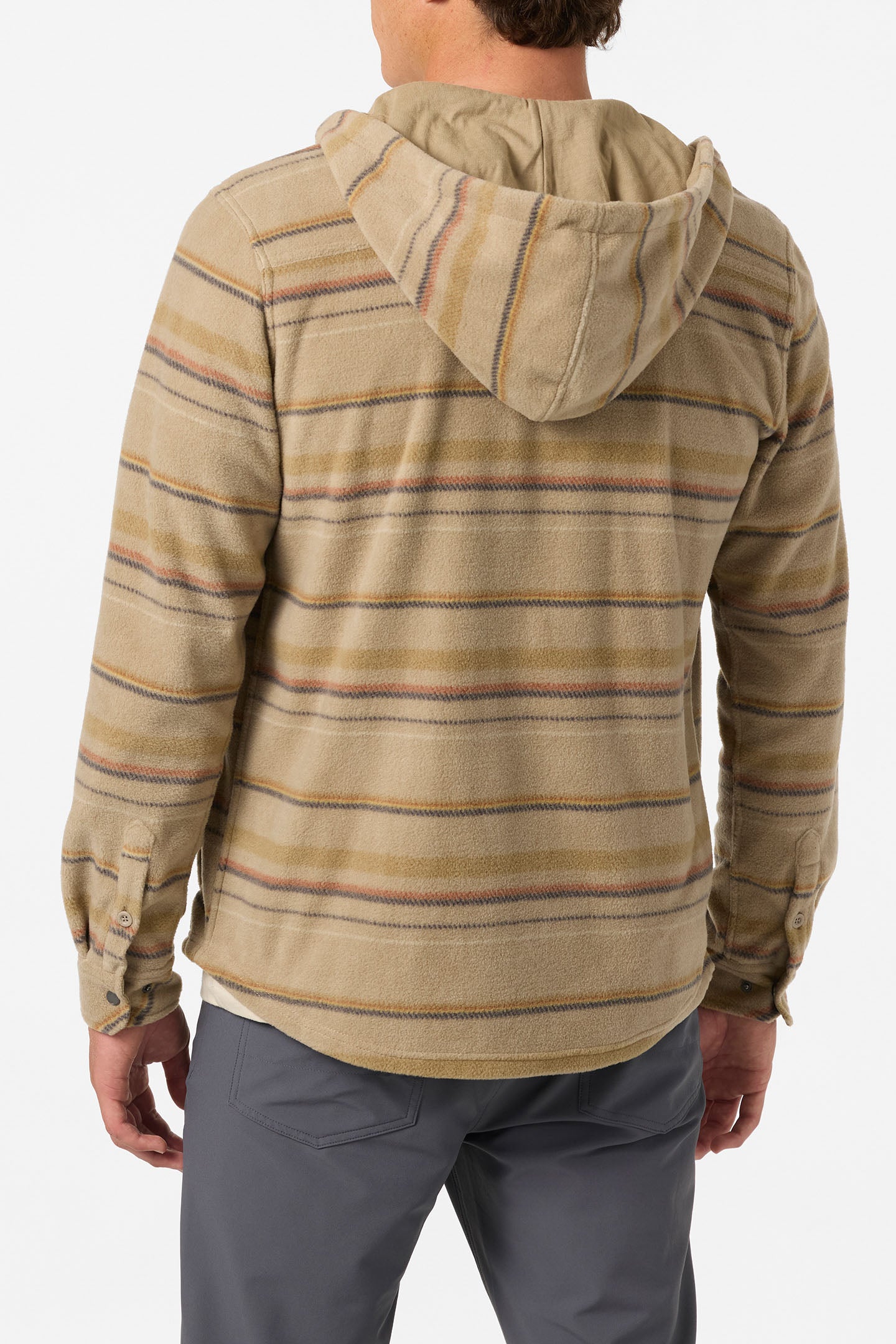 Canyons Hooded Superfleece Jacket - Khaki | O'Neill