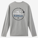 TRVLR UPF Hawaii Islands Long Sleeve Standard Fit Tee
