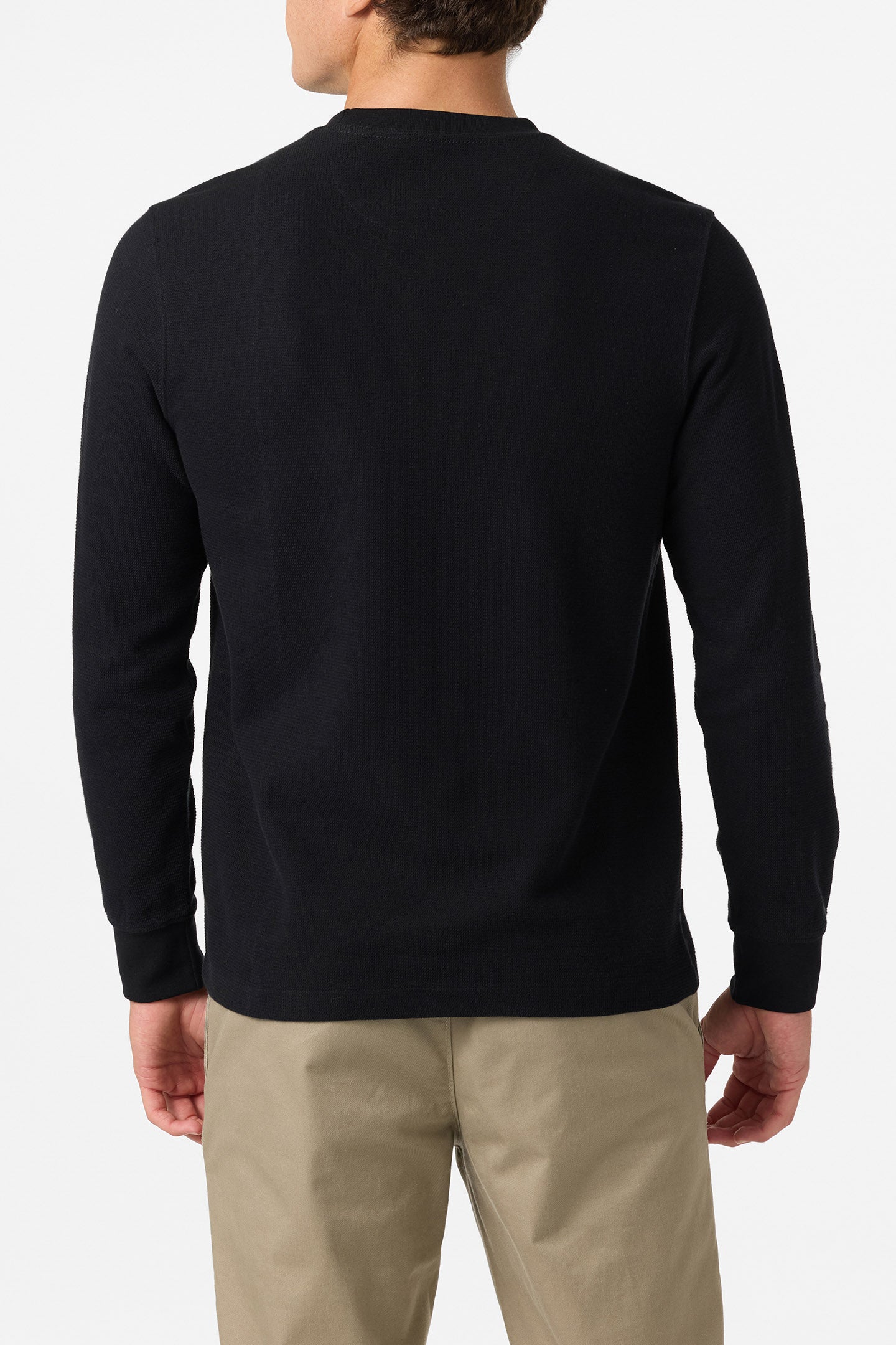 Overland Thermal Long Sleeve Pullover - Black | O'Neill