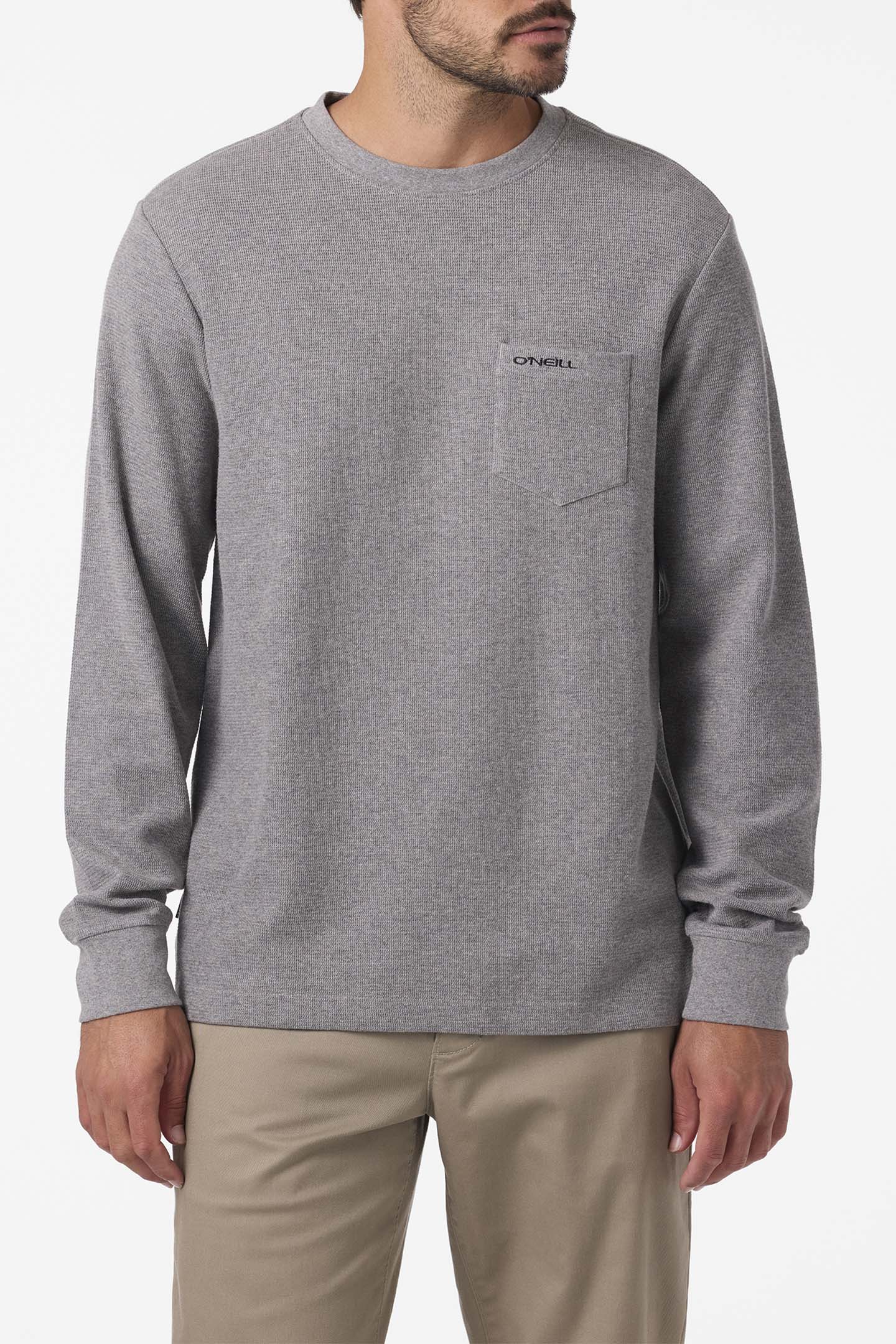 Overland Thermal Long Sleeve Pullover - Heather Grey | O'Neill