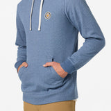 Cantina Hooded Textured Knit Long Sleeve Pullover