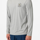 TRVLR UPF Hooded Hawaii Flag Long Sleeve Pullover