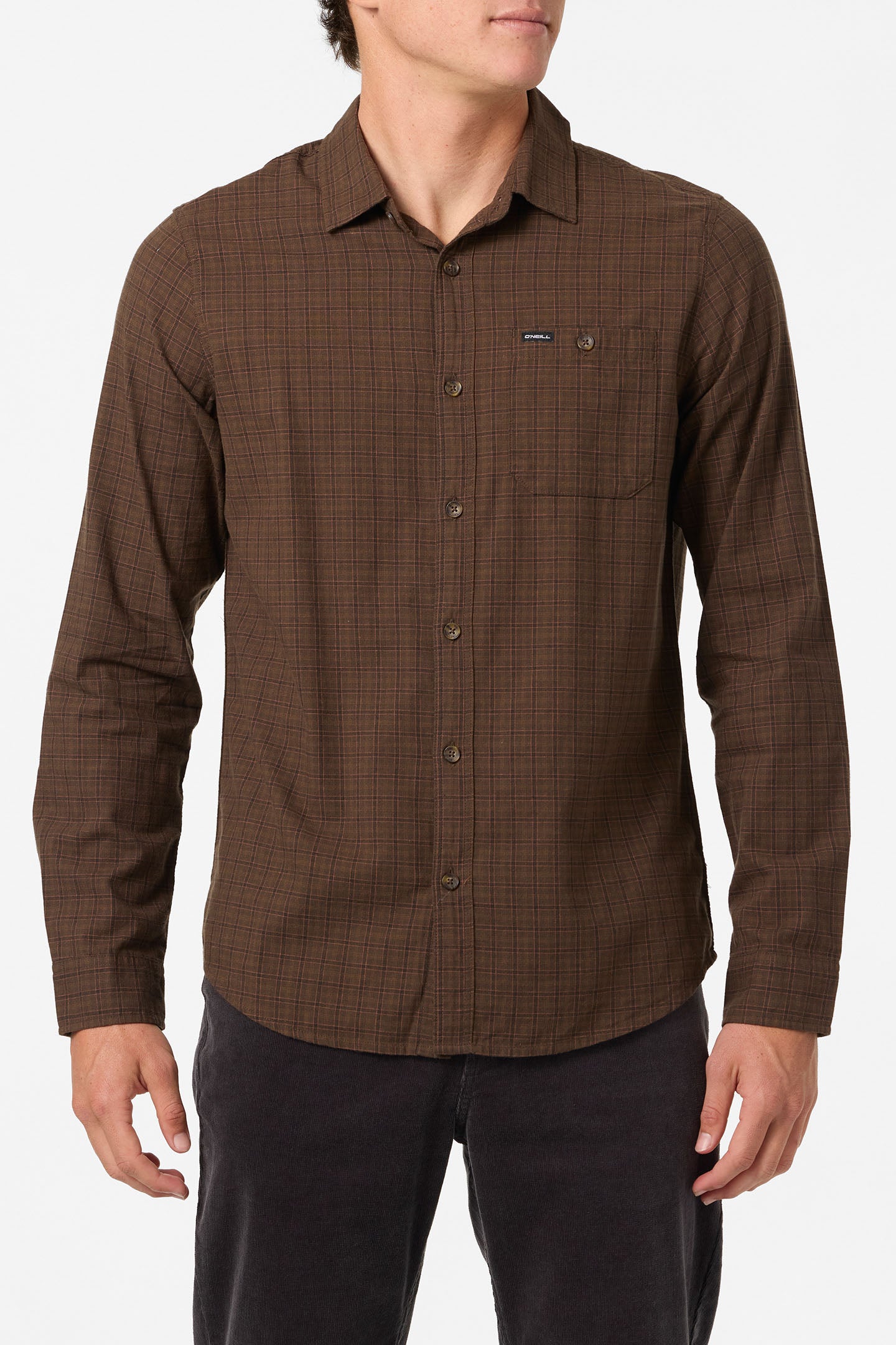 Dodgy Ls Shirt Standard Fit Long Sleeve Shirt - Turkish Coffee | O