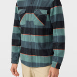 Richmond Flannel Standard Fit Long Sleeve Shirt