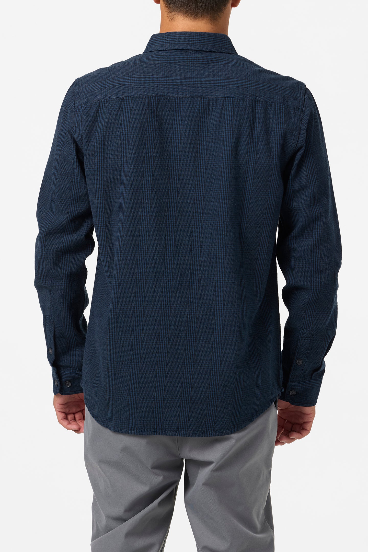 Midland Flannel Standard Fit Long Sleeve Shirt - Midnight Navy | O