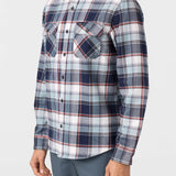 Winslow Plaid Flannel Standard Fit Long Sleeve Shirt