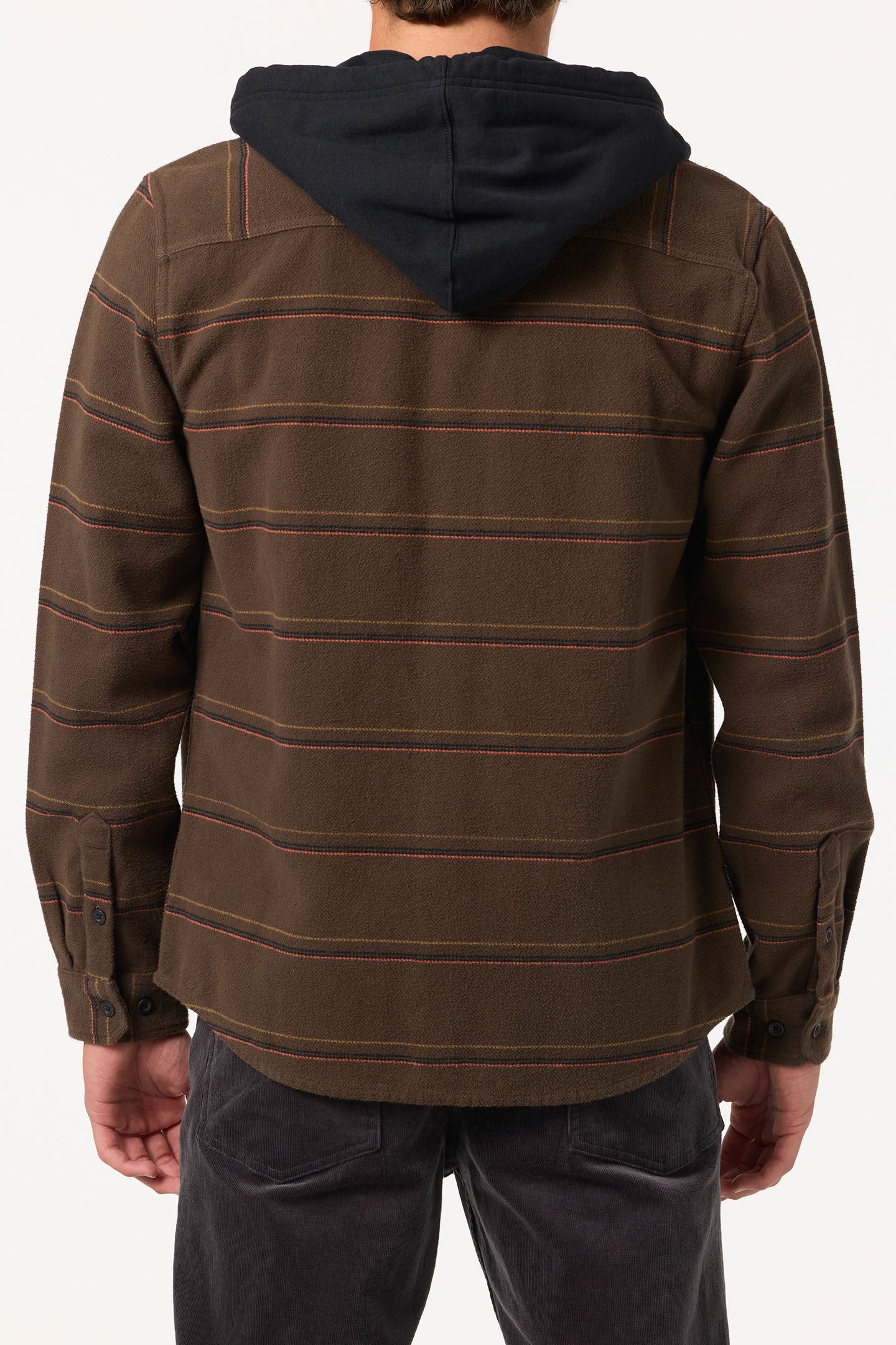 Archer Hooded Flannel Standard Fit Long Sleeve Shirt - Turkish