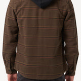 Archer Hooded Flannel Standard Fit Long Sleeve Shirt