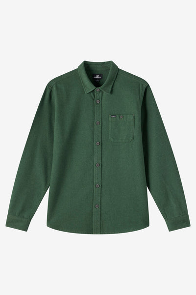 Regent Flannel Standard Fit Long Sleeve Shirt - Cilantro | O'Neill