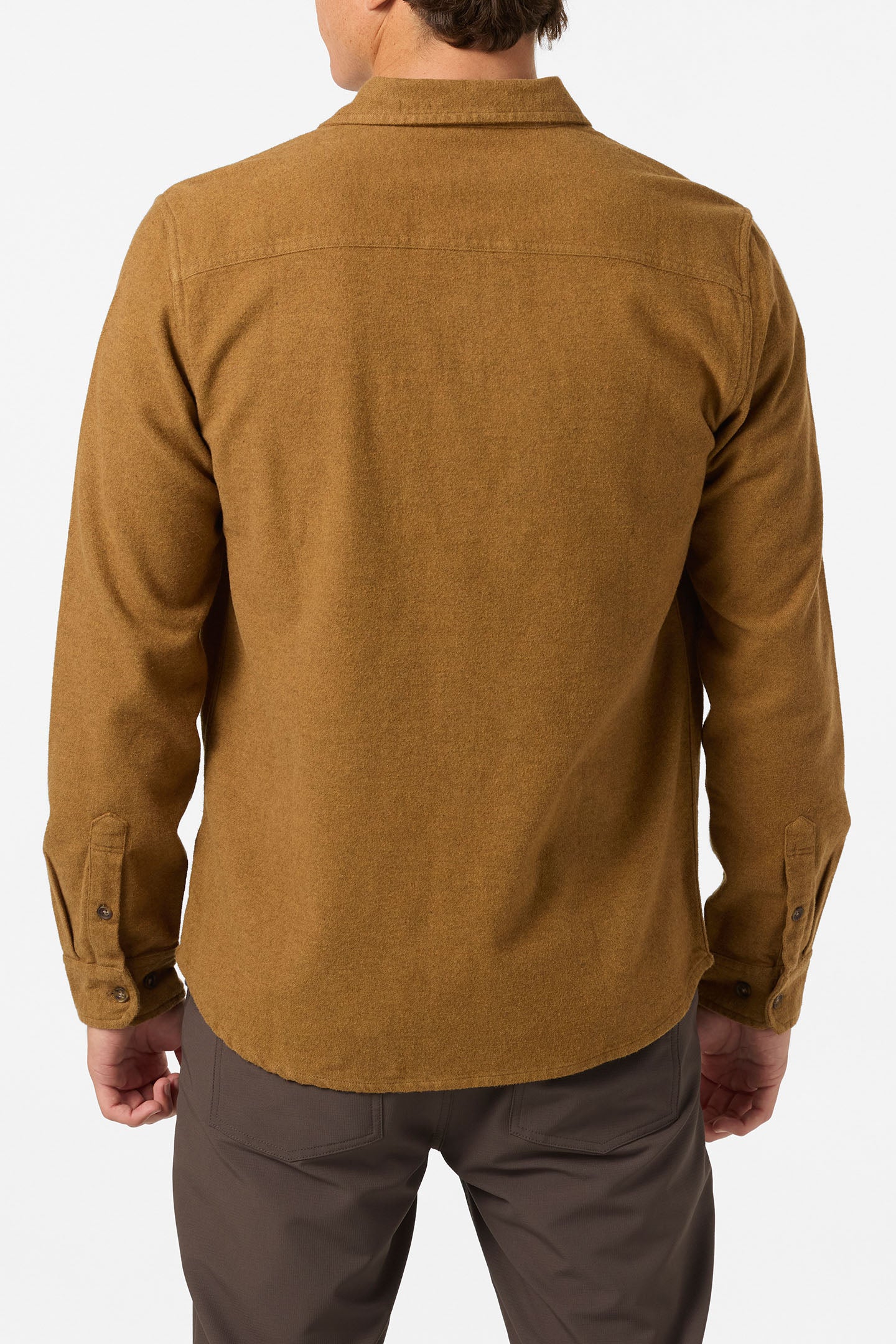 Regent Flannel Standard Fit Long Sleeve Shirt - Dark Khaki | O'Neill