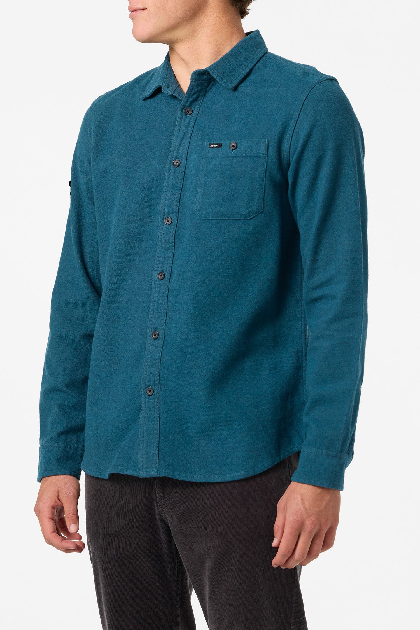 Regent Flannel Standard Fit Long Sleeve Shirt - Dark Slate | O'Neill