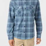 Sutton Knit Plaid Standard Fit Long Sleeve Shirt