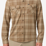 Sutton Knit Plaid Standard Fit Long Sleeve Shirt