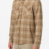 Sutton Knit Plaid Standard Fit Long Sleeve Shirt