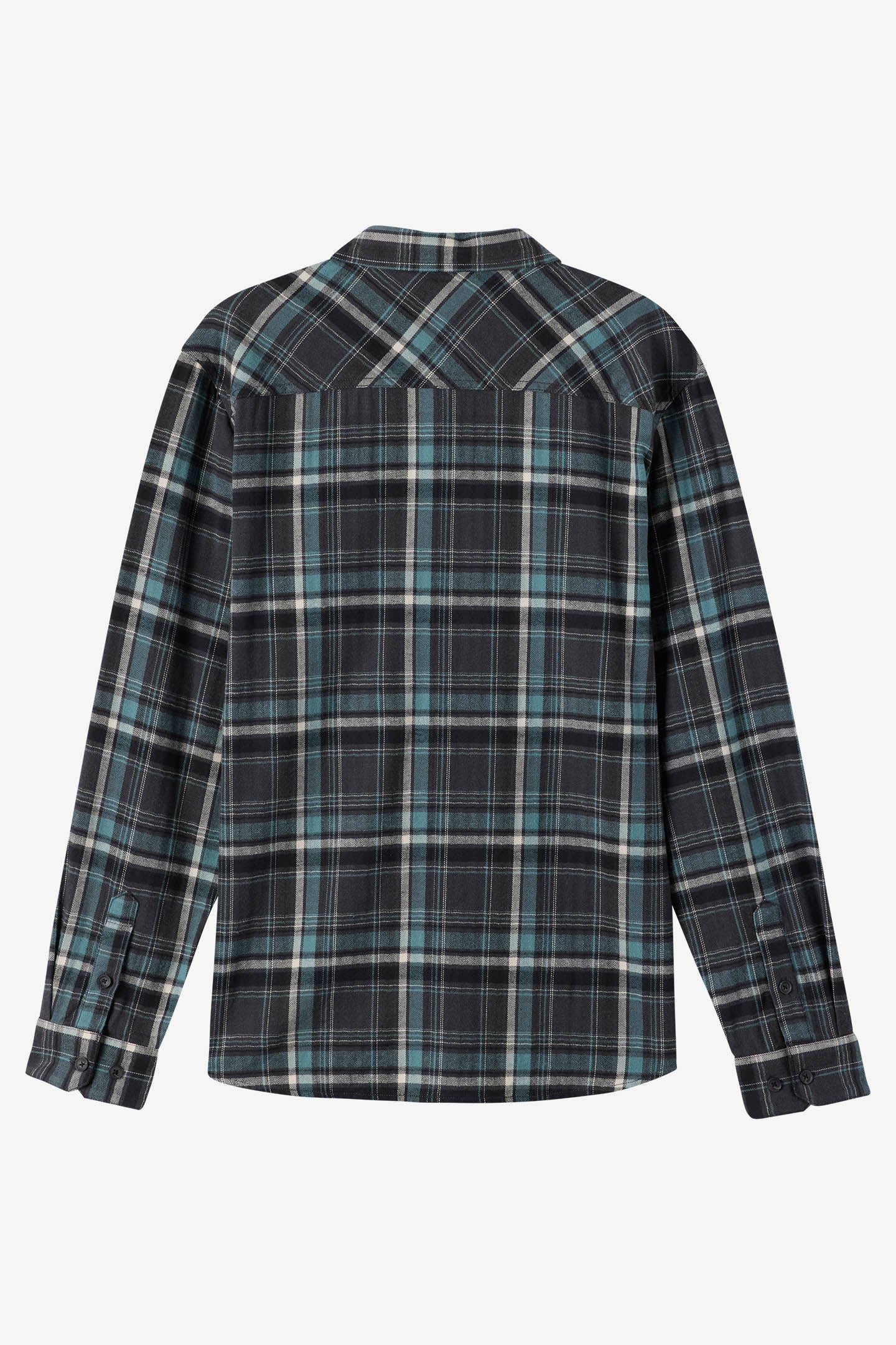 Redmond Plaid Flannel Standard Fit Long Sleeve Shirt - Graphite