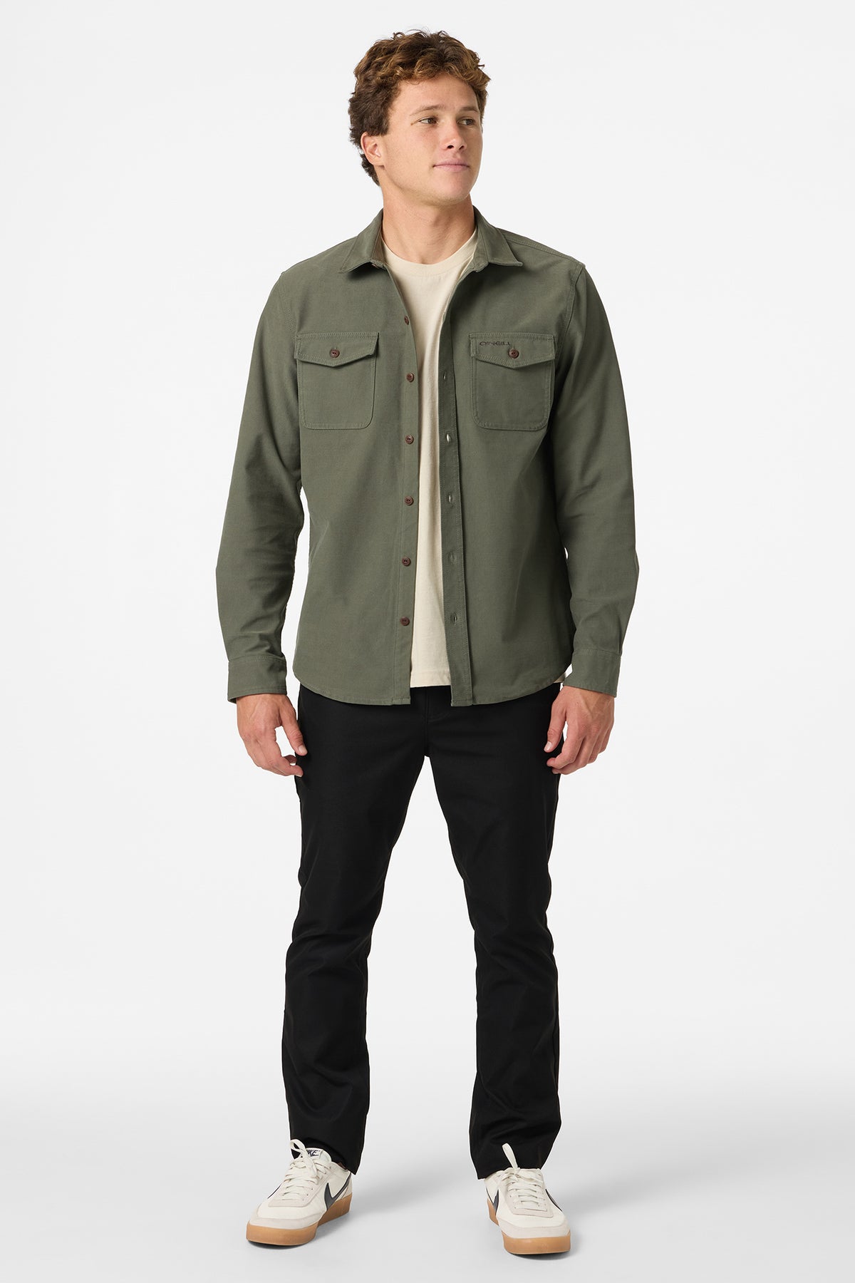 louren over standard shirt ブルー 【公式通販】 louren over 
