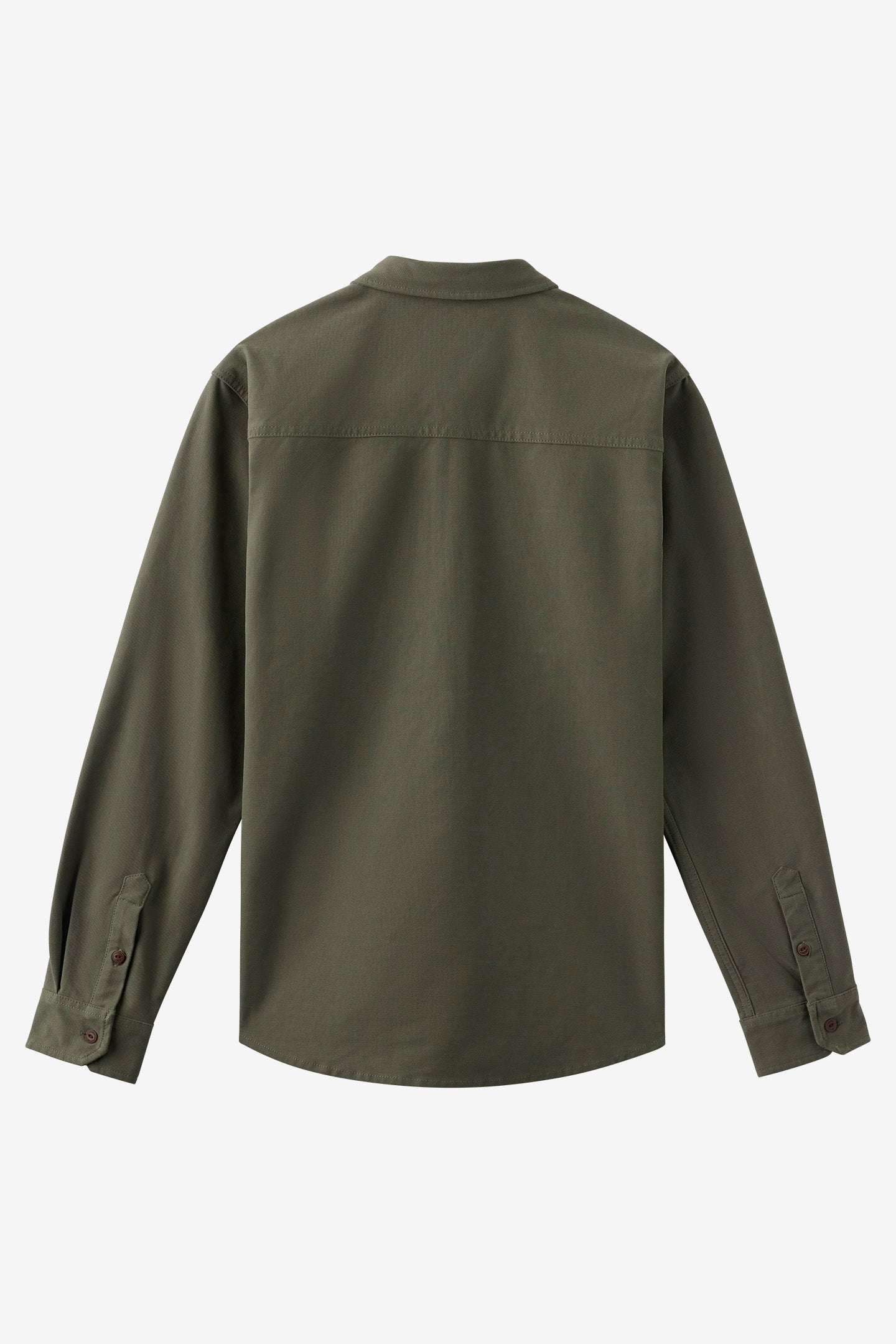Unified Overshirt Standard Fit Long Sleeve Shirt - Dark Olive | O