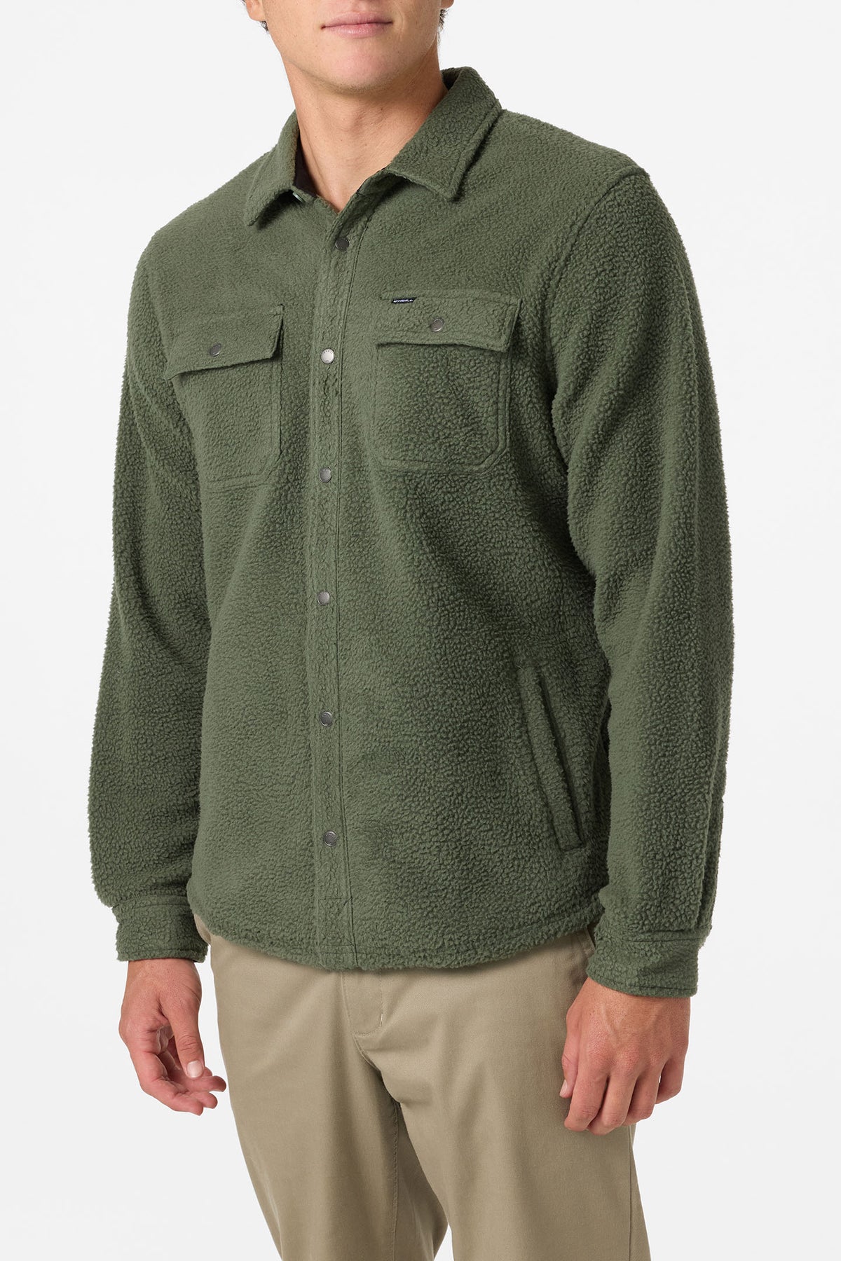 Glacier High Pile Overshirt Superfleece Standard Fit Long Sleeve 