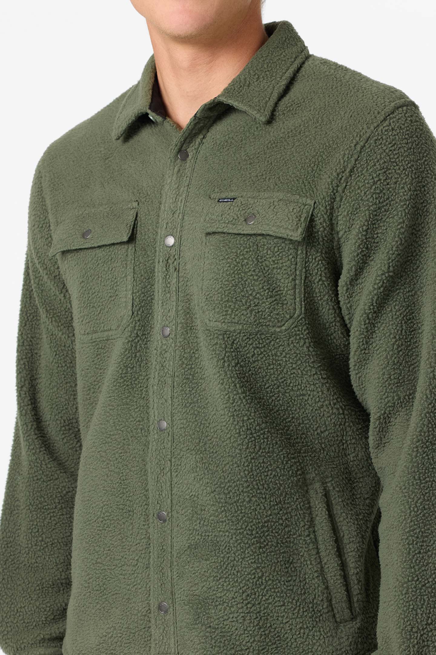 Glacier High Pile Overshirt Superfleece Standard Fit Long Sleeve