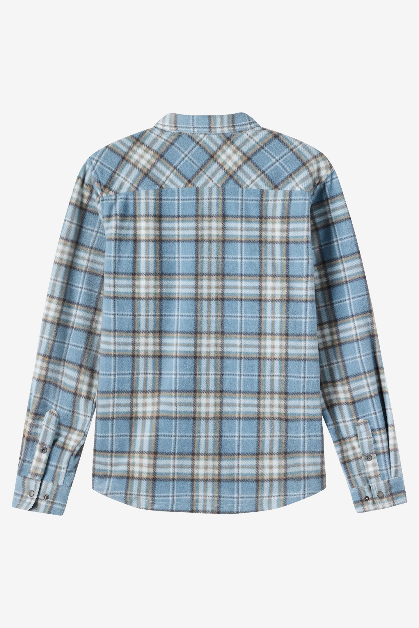 Glacier Plaid Superfleece Standard Fit Long Sleeve Shirt - Citadel