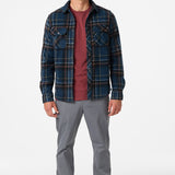 Glacier Plaid Superfleece Standard Fit Long Sleeve Shirt