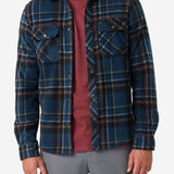 Glacier Plaid Superfleece Standard Fit Long Sleeve Shirt