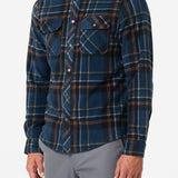 Glacier Plaid Superfleece Standard Fit Long Sleeve Shirt