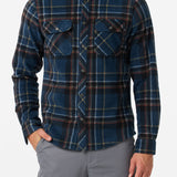 Glacier Plaid Superfleece Standard Fit Long Sleeve Shirt