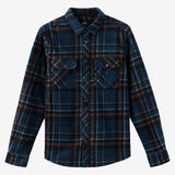 Glacier Plaid Superfleece Standard Fit Long Sleeve Shirt