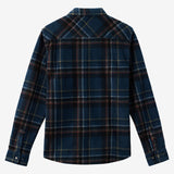 Glacier Plaid Superfleece Standard Fit Long Sleeve Shirt