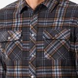 Glacier Plaid Superfleece Standard Fit Long Sleeve Shirt