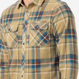 Glacier Plaid Superfleece Standard Fit Long Sleeve Shirt